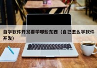 自学软件开发要学哪些东西（自己怎么学软件开发）