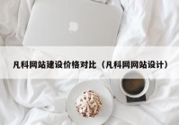 凡科网站建设价格对比（凡科网网站设计）